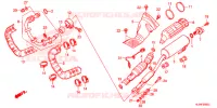 SMORZATORE SCARICO(2) per Honda PIONEER 700 M2 CAMO 2014
