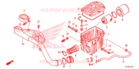 COPERTURA ANTERIORE/FILTRO ARIA per Honda PIONEER 700 M2 2015