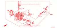 CORPO VALVOLA IMMISSIONE per Honda PIONEER 700 M2 2015