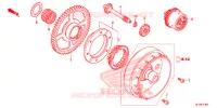 INGRANAGGIO AVVIAMENTO per Honda PIONEER 700 M2 2015