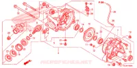 INGRANAGGIO FINALE/ ALBERO ASSALE POSTERIORE per Honda PIONEER 700 M2 2015