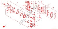 CALIBRO FRENO ANTERIORE per Honda PIONEER 700 M4 2014
