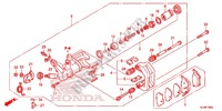 CALIBRO FRENO POSTERIORE per Honda PIONEER 700 M4 2014