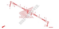 ASTA COLLEGAMENTO per Honda TRX 250 FOURTRAX RECON Standard 2006