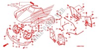 PARAFANGO ANTERIORE per Honda TRX 250 FOURTRAX RECON Standard 2006
