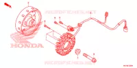 COPERTURA CASSA MANOVELLA/ GENERATORE(2) per Honda FOURTRAX 420 RANCHER 4X4 AT DCT IRS 2016
