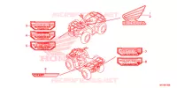 MARCHIO per Honda FOURTRAX 420 RANCHER 4X4 AT DCT IRS 2016