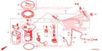 SERBATOIO COMBUSTIBILE/POMPA COMBUSTIBILE per Honda FOURTRAX 420 RANCHER 4X4 AT DCT IRS 2016