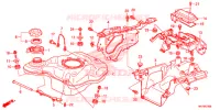 SERBATOIO COMBUSTIBILE per Honda FOURTRAX 420 RANCHER 4X4 AT DCT IRS 2016