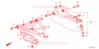 BRACCIO ANTERIORE per Honda FOURTRAX 420 RANCHER 4X4 AT DCT IRS 2016