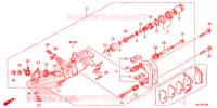 CALIBRO FRENO POSTERIORE per Honda FOURTRAX 420 RANCHER 4X4 AT DCT IRS 2016