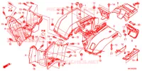 PARAFANGO POSTERIORE per Honda FOURTRAX 420 RANCHER 4X4 AT DCT IRS 2016