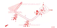 STABILIZZATORE per Honda FOURTRAX 420 RANCHER 4X4 AT DCT IRS 2016