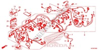 BARDATURA FILO/BATTERIA per Honda FOURTRAX 420 RANCHER 4X4 DCT IRS EPS 2015