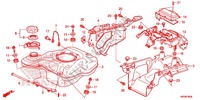 SERBATOIO COMBUSTIBILE per Honda FOURTRAX 420 RANCHER 4X4 Manual Shift 2017