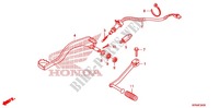 GRADINO/PEDALE per Honda TRX 700 XX 2008