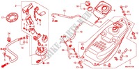 SERBATOIO COMBUSTIBILE/POMPA COMBUSTIBILE per Honda NC 750 S Dual Clutch Transmission ABS 2017