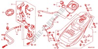 SERBATOIO COMBUSTIBILE/POMPA COMBUSTIBILE per Honda NC 750 X ABS DCT E Package 2016