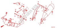 SMORZATORE SCARICO(2) per Honda NC 750 X ABS DCT E Package 2016