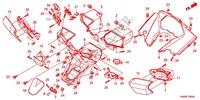 SCATOLA INTERNA per Honda FAZE 250 2012