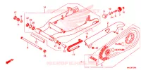 BRACCIO OSCILLANTE/CASSA CATENA per Honda REBEL 500 2018