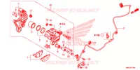 CALIBRO FRENO POSTERIORE per Honda REBEL 500 2018