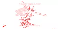 CONDOTTO MANIGLIA/PONTE SOPRA (2) per Honda REBEL 500 2018