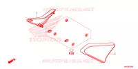 COPERTURA LATO/COPERTURA SERBATOIO per Honda REBEL 500 2018