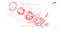 INDICATORE COMBINAZIONE per Honda REBEL 500 2018
