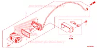 LUCE CODA(2) per Honda REBEL 500 2018