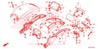 PARAFANGO POSTERIORE per Honda REBEL 500 2018