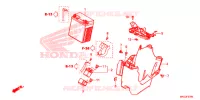 UTENSILI/SCATOLA BATTERIA per Honda REBEL 500 2018