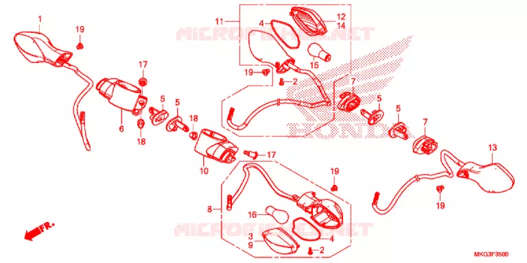 FRECCIA(2) Honda MOTO 500 REBEL 2018  CMX500AH