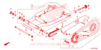 BRACCIO OSCILLANTE/CASSA CATENA per Honda REBEL 500 2017