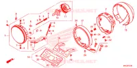 FARO ANTERIORE per Honda REBEL 500 2017
