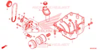 FILTRO DELL'OLIO/SCODELLO OLIO/POMPA OLIO per Honda REBEL 500 2017