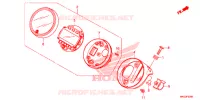 INDICATORE COMBINAZIONE per Honda REBEL 500 2017