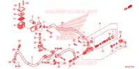 MAESTRO FRENO POSTERIORE CILINDRO per Honda REBEL 500 2017