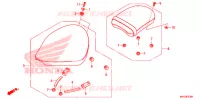 SEDILE SINGOLO(2) per Honda REBEL 500 2017