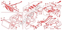 FRECCIA LAMPEGGIATORE (CBR1000RR9,A,B/RA9,A,B) per Honda CBR 1000 RR FIREBLADE REPSOL 2011