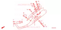 SMORZATORE SCARICO (2) per Honda CBF 125 M STUNNER Front brake disk 2015