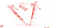 ALBERO A CAMME/VALVOLA per Honda CB 150 UNICORN 2007