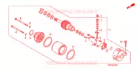 MOTORE AVVIAMENTO per Honda CB 150 UNICORN 2007