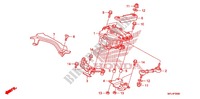 AMMORTIZZATORE DI STERZO per Honda CBR 1000 RR HURRICANE ABS RED 2011