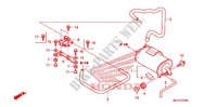 CANISTRO per Honda CBR 1000 RR HURRICANE ABS RED 2011