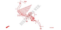VALVOLA DI CONTROLLO INIEZIONE ARIA per Honda CBR 1000 RR HURRICANE ABS RED 2011
