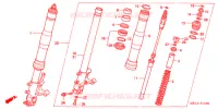 FORCELLA ANTERIORE per Honda CBR 1000 RR 2006