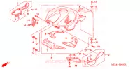 RIPARO SOPRA per Honda CBR 1000 RR 2006