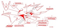 EMBLEMA/STRISCIA (4) per Honda CBR 1000 RR ABS 2010