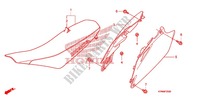 SEDILE/COPERTURA LATO per Honda CRF 250 R 2011